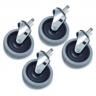 4 roulettes diamètre 100MM - Clean Equipements